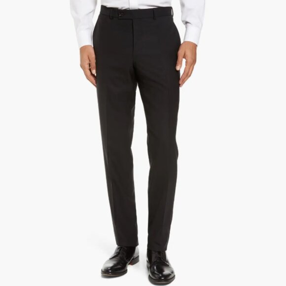 Ted Baker Julian Wool‎ Pants Men's Black Size 32 - Picture 1 of 6